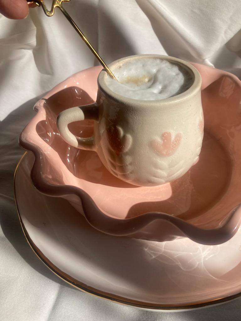 Taza Floreada